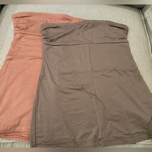 Set/2 Strapless Top Size Small Banana Republic